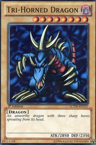 Tri-Horned Dragon [LCYW-EN157] Super Rare | Fandemonia Ltd