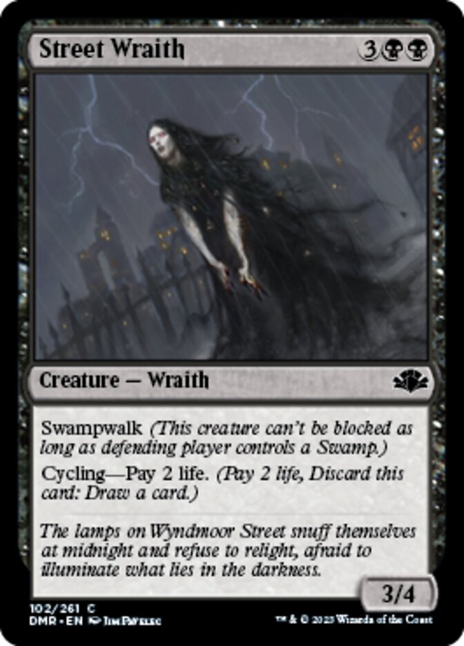 Street Wraith [Dominaria Remastered] | Fandemonia Ltd