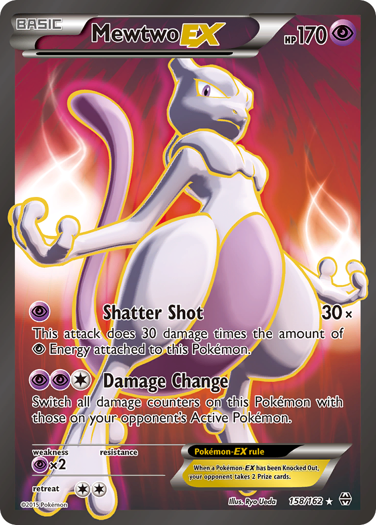 Mewtwo EX (158/162) [XY: BREAKthrough] | Fandemonia Ltd