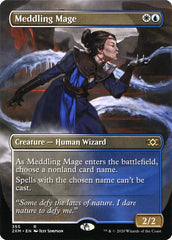 Meddling Mage (Borderless) [Double Masters] | Fandemonia Ltd