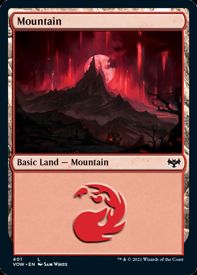 Mountain (401) [Innistrad: Crimson Vow] | Fandemonia Ltd