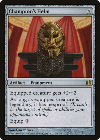 Champion's Helm [Commander 2011] | Fandemonia Ltd