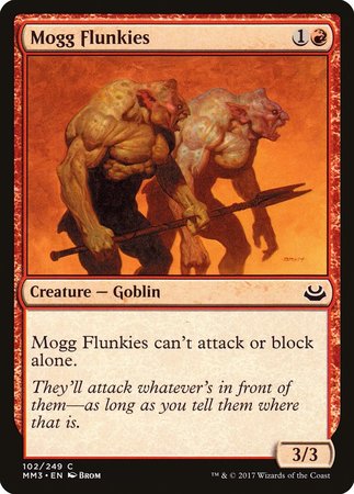 Mogg Flunkies [Modern Masters 2017] | Fandemonia Ltd