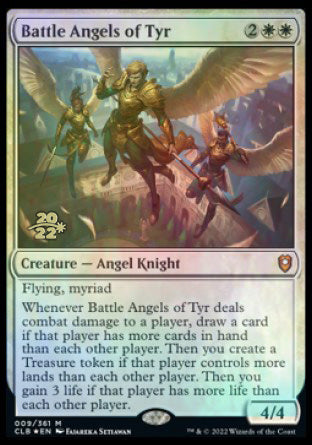 Battle Angels of Tyr [Commander Legends: Battle for Baldur's Gate Prerelease Promos] | Fandemonia Ltd