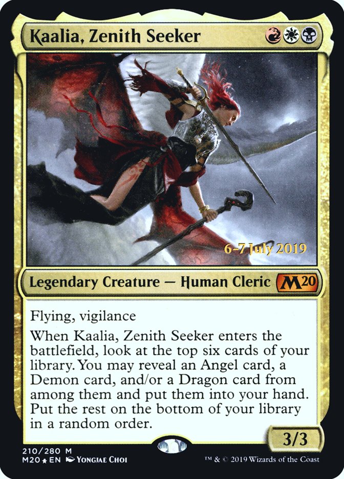 Kaalia, Zenith Seeker  [Core Set 2020 Prerelease Promos] | Fandemonia Ltd