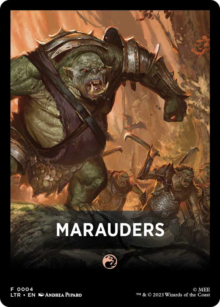 Marauders Theme Card [The Lord of the Rings: Tales of Middle-Earth Tokens] | Fandemonia Ltd