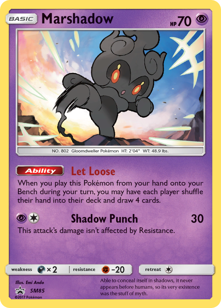 Marshadow (SM85) [Sun & Moon: Black Star Promos] | Fandemonia Ltd