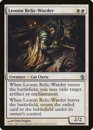 Leonin Relic-Warder [Mirrodin Besieged] | Fandemonia Ltd