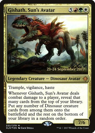 Gishath, Sun's Avatar [Ixalan Promos] | Fandemonia Ltd