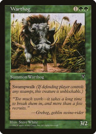 Warthog [Visions] | Fandemonia Ltd