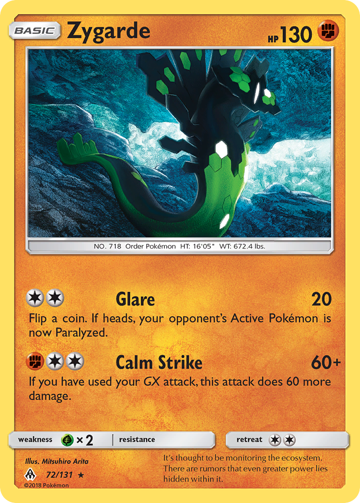 Zygarde (72/131) [Sun & Moon: Forbidden Light] | Fandemonia Ltd