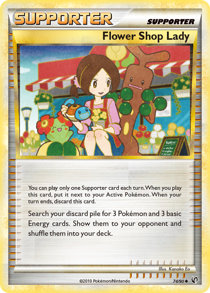 Flower Shop Lady (74/90) [HeartGold & SoulSilver: Undaunted] | Fandemonia Ltd