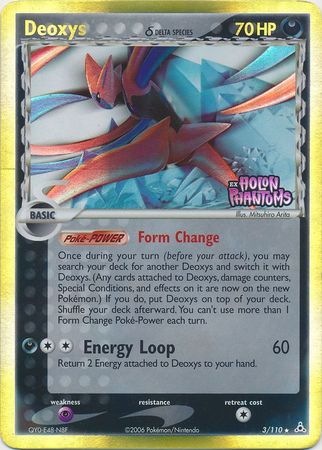 Deoxys (3/110) (Delta Species) (Stamped) [EX: Holon Phantoms] | Fandemonia Ltd