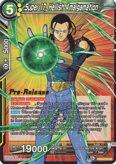 Super 17, Hellish Amalgamation (BT14-113) [Cross Spirits Prerelease Promos] | Fandemonia Ltd