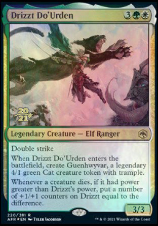 Drizzt Do'Urden [Dungeons & Dragons: Adventures in the Forgotten Realms Prerelease Promos] | Fandemonia Ltd