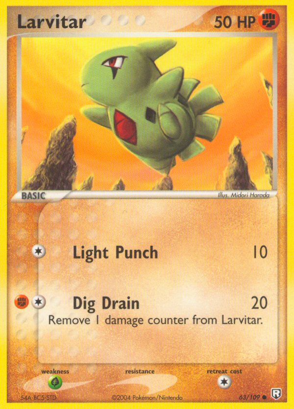 Larvitar (63/109) [EX: Team Rocket Returns] | Fandemonia Ltd