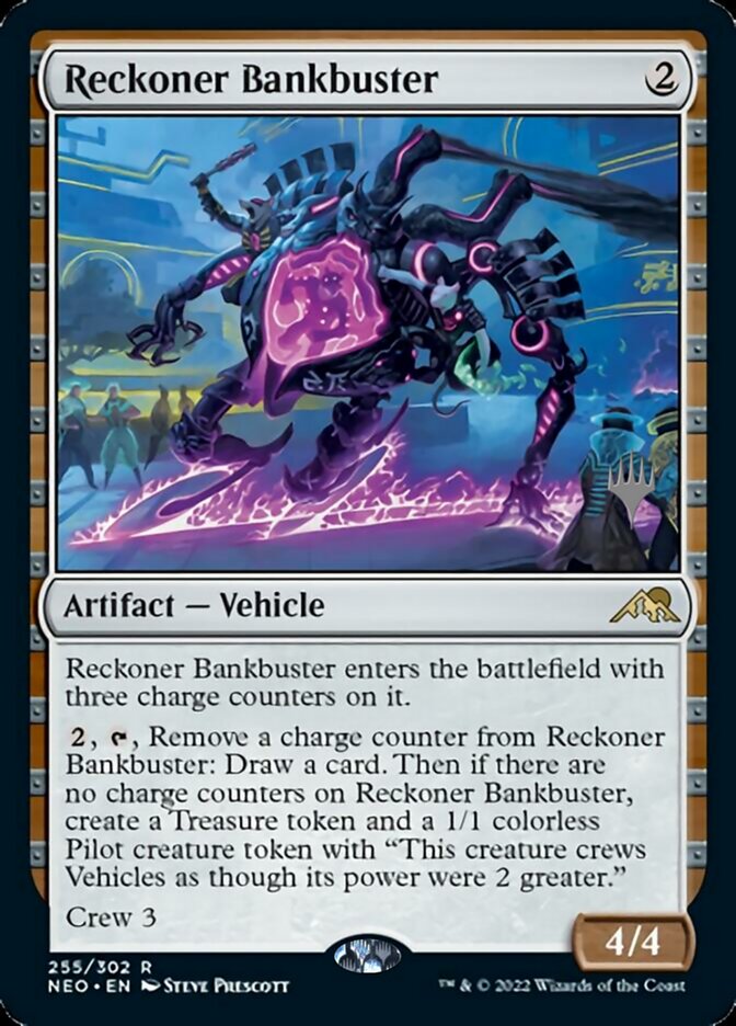 Reckoner Bankbuster (Promo Pack) [Kamigawa: Neon Dynasty Promos] | Fandemonia Ltd