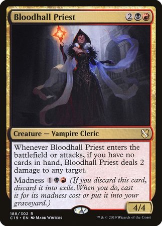 Bloodhall Priest [Commander 2019] | Fandemonia Ltd