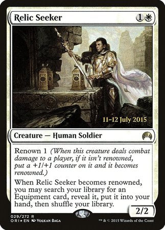 Relic Seeker [Magic Origins Promos] | Fandemonia Ltd