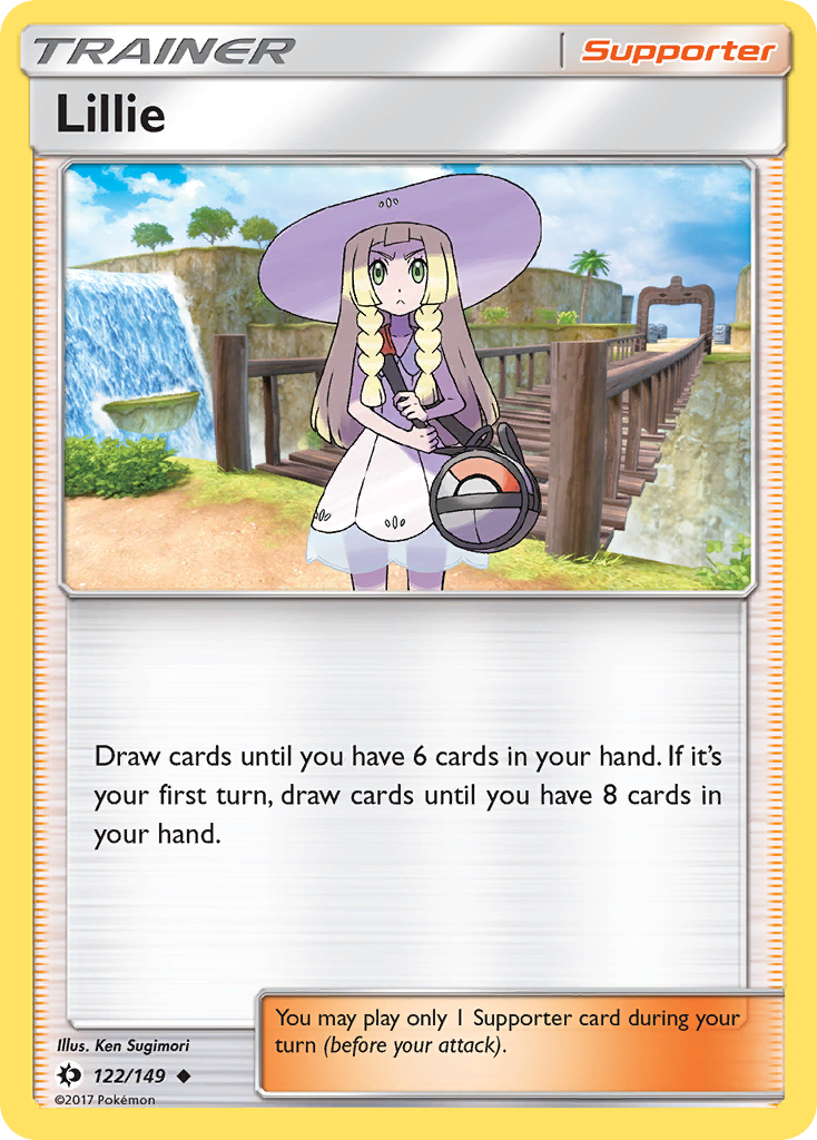 Lillie (122/149) [Sun & Moon: Base Set] | Fandemonia Ltd