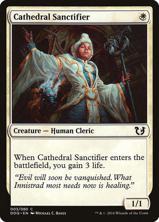 Cathedral Sanctifier [Duel Decks: Blessed vs. Cursed] | Fandemonia Ltd