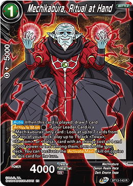 Mechikabura, Ritual at Hand (Rare) [BT13-143] | Fandemonia Ltd