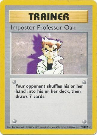 Impostor Professor Oak (73/102) [Base Set Shadowless Unlimited] | Fandemonia Ltd