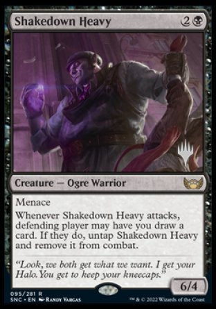 Shakedown Heavy (Promo Pack) [Streets of New Capenna Promos] | Fandemonia Ltd