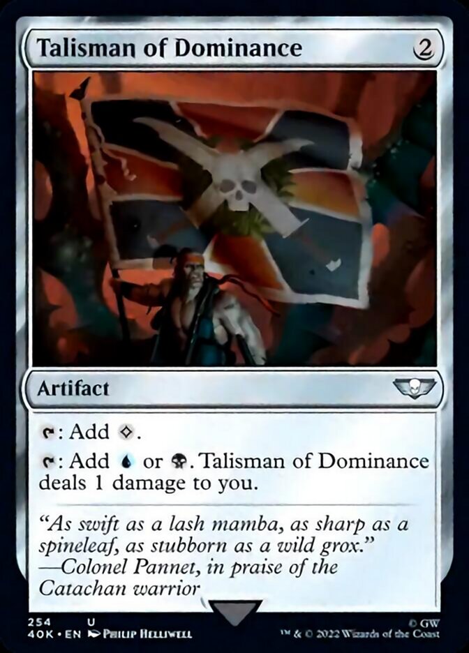 Talisman of Dominance (254) [Universes Beyond: Warhammer 40,000] | Fandemonia Ltd