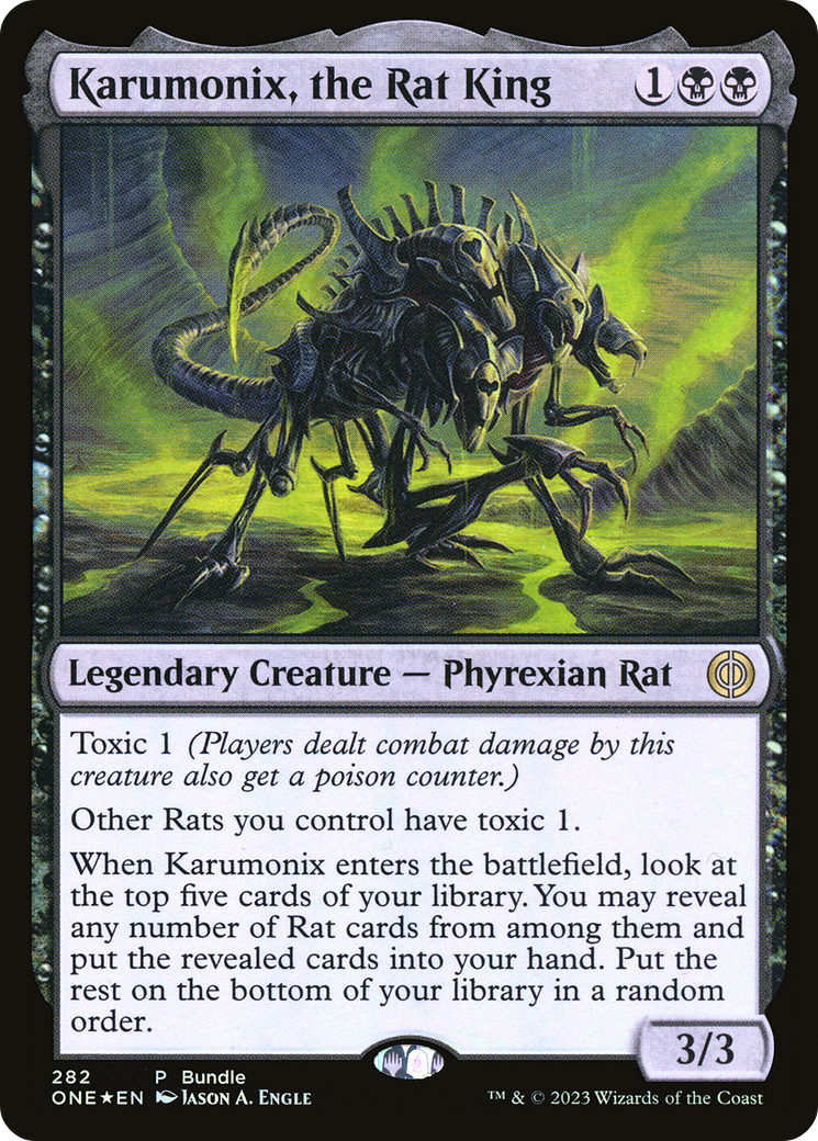 Karumonix, the Rat King (Bundle) [Phyrexia: All Will Be One] | Fandemonia Ltd