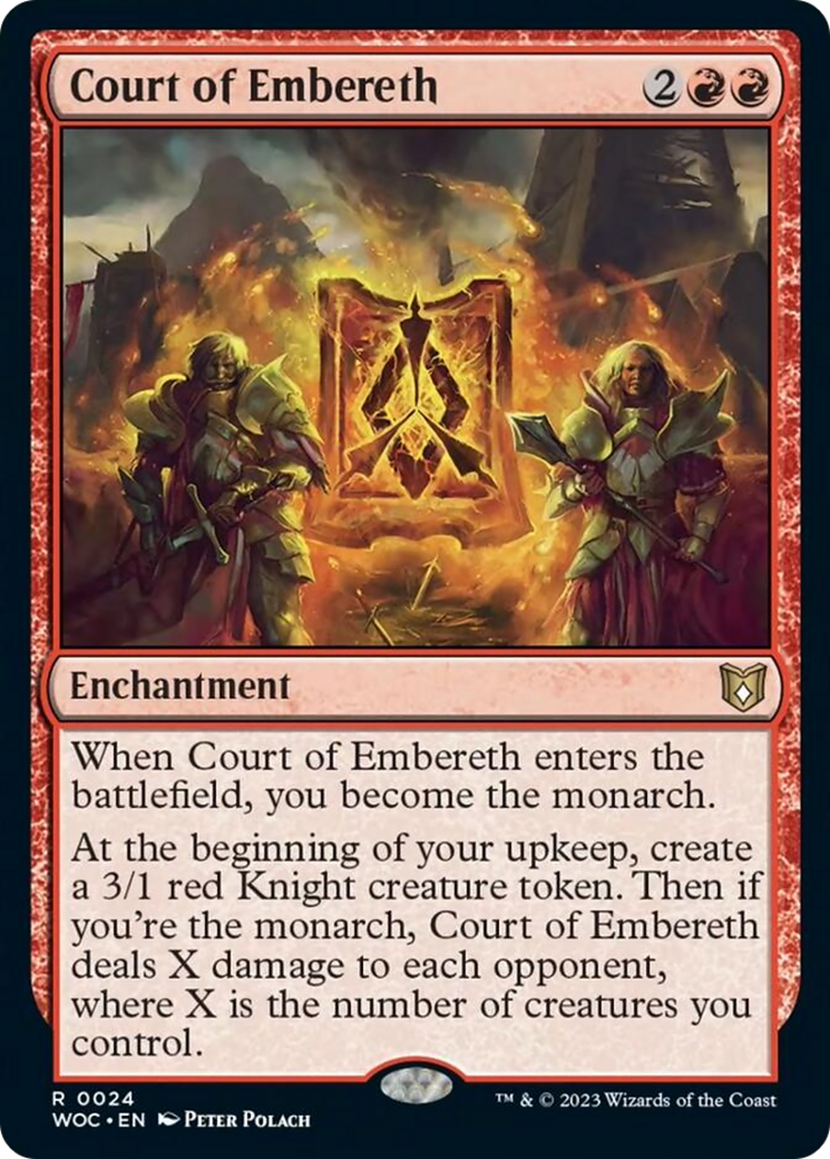 Court of Embereth [Wilds of Eldraine Commander] | Fandemonia Ltd