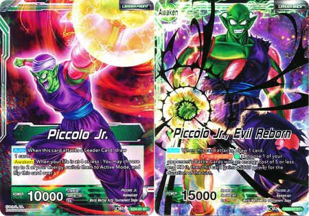 Piccolo Jr. // Piccolo Jr., Evil Reborn (Starter Deck - The Guardian of Namekians) (SD4-01) [Colossal Warfare] | Fandemonia Ltd