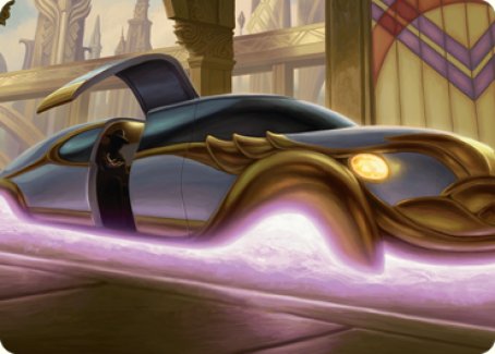 Mysterious Limousine Art Card [Streets of New Capenna Art Series] | Fandemonia Ltd