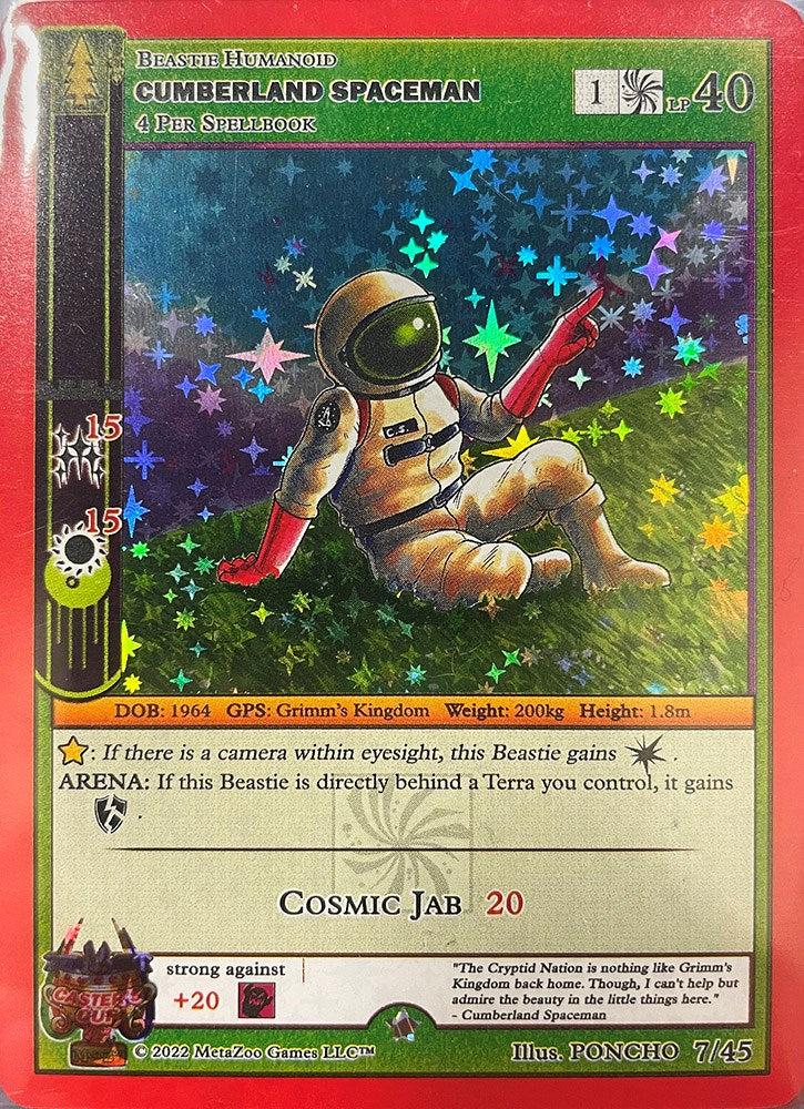 Cumberland Spaceman [Caster's Cup Promo Cards] | Fandemonia Ltd