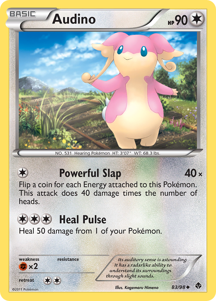 Audino (83/98) [Black & White: Emerging Powers] | Fandemonia Ltd