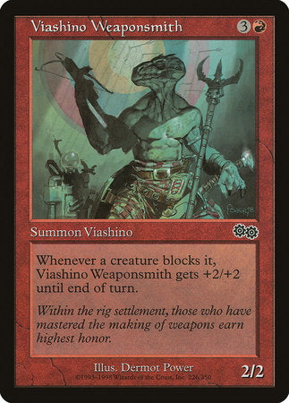 Viashino Weaponsmith [Urza's Saga] | Fandemonia Ltd