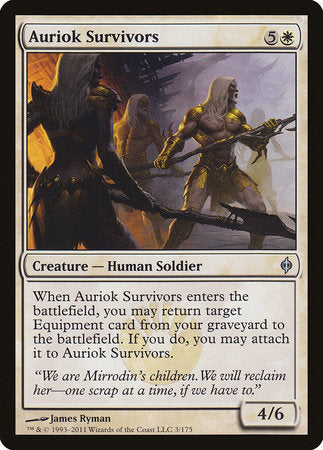 Auriok Survivors [New Phyrexia] | Fandemonia Ltd