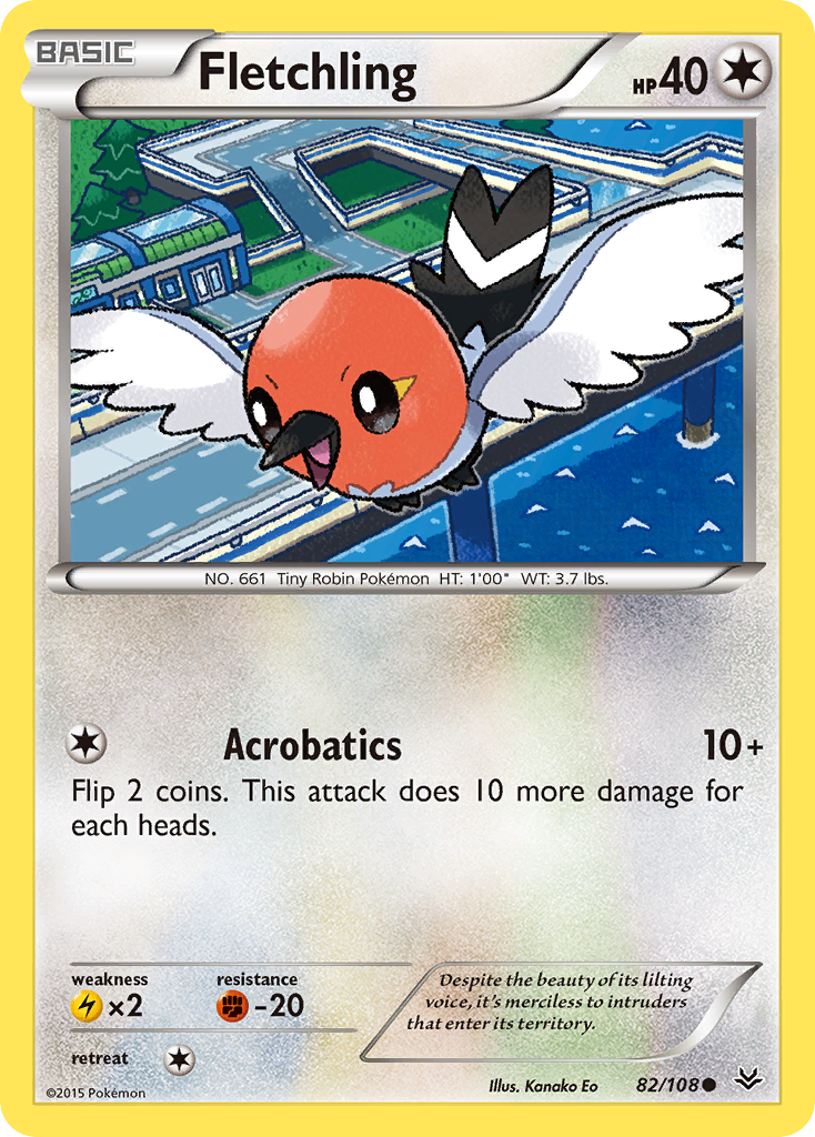 Fletchling (82/108) [XY: Roaring Skies] | Fandemonia Ltd