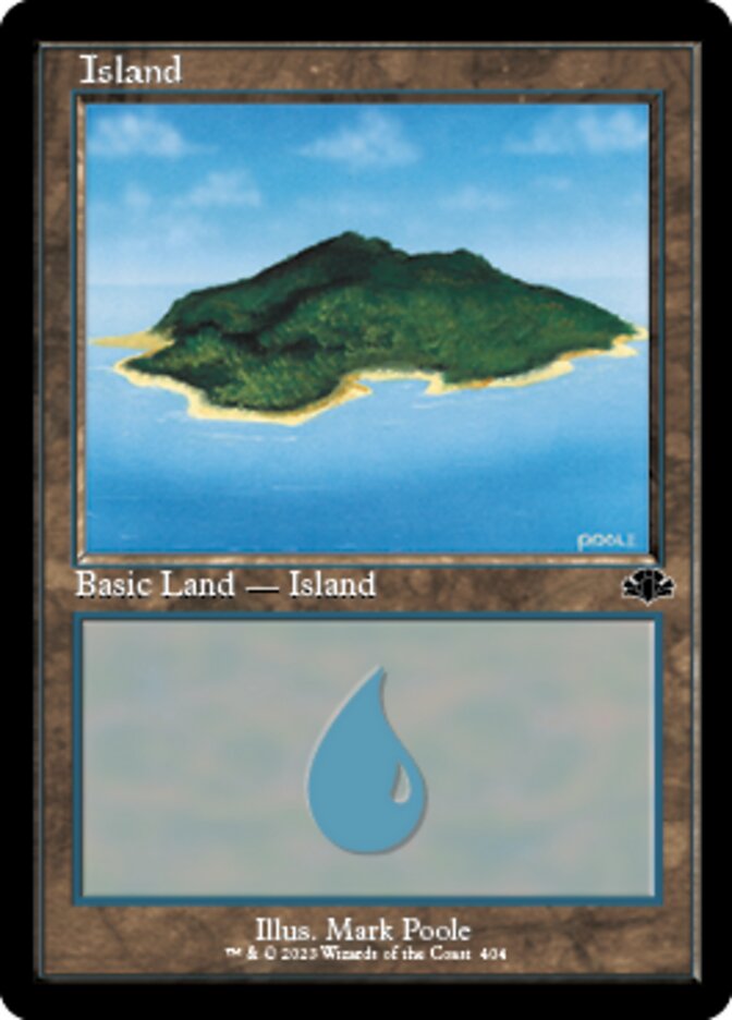 Island (404) (Retro) [Dominaria Remastered] | Fandemonia Ltd