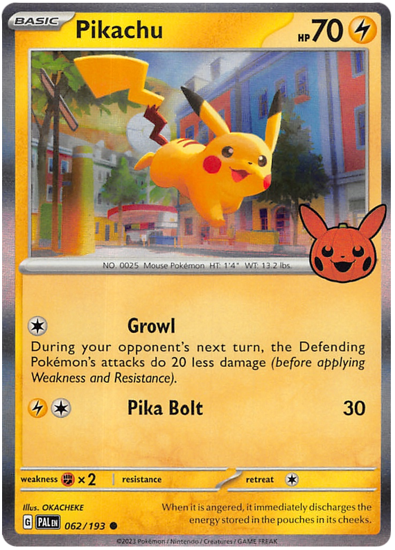 Pikachu (062/193) [Trick or Trade 2023] | Fandemonia Ltd