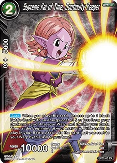 Supreme Kai of Time, Continuity Keeper (EX02-03) [Dark Demon's Villains] | Fandemonia Ltd