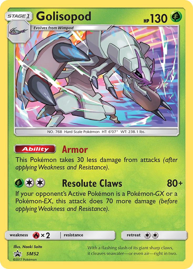 Golisopod (SM52) [Sun & Moon: Black Star Promos] | Fandemonia Ltd