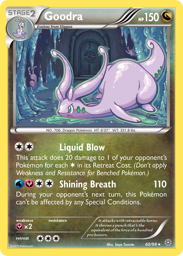 Goodra (60/98) [XY: Ancient Origins] | Fandemonia Ltd