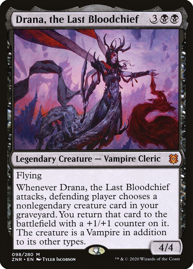 Drana, the Last Bloodchief [Zendikar Rising] | Fandemonia Ltd