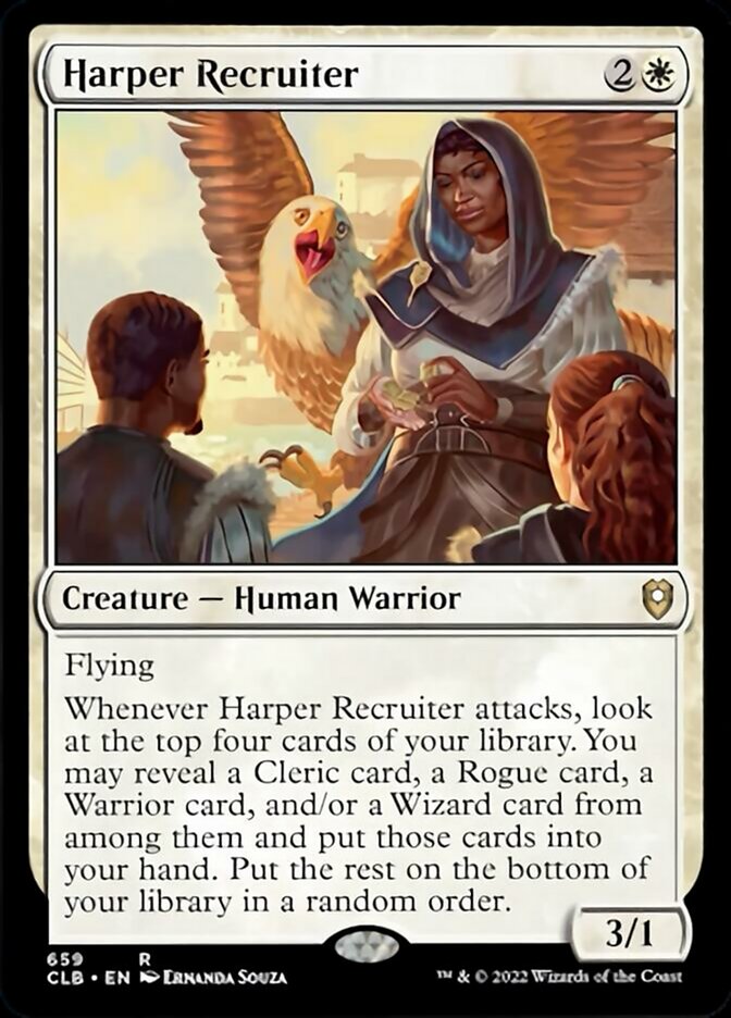 Harper Recruiter [Commander Legends: Battle for Baldur's Gate] | Fandemonia Ltd