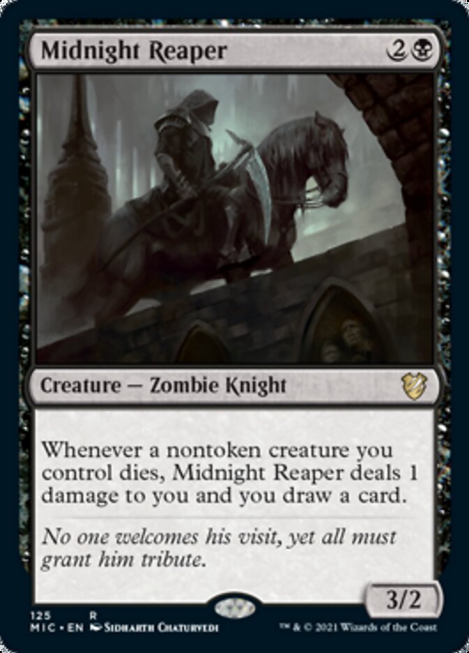 Midnight Reaper [Innistrad: Midnight Hunt Commander] | Fandemonia Ltd