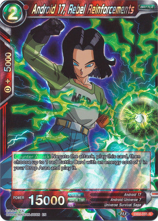 Android 17, Rebel Reinforcements [DB2-005] | Fandemonia Ltd