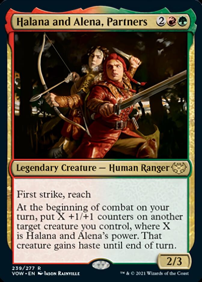 Halana and Alena, Partners [Innistrad: Crimson Vow] | Fandemonia Ltd