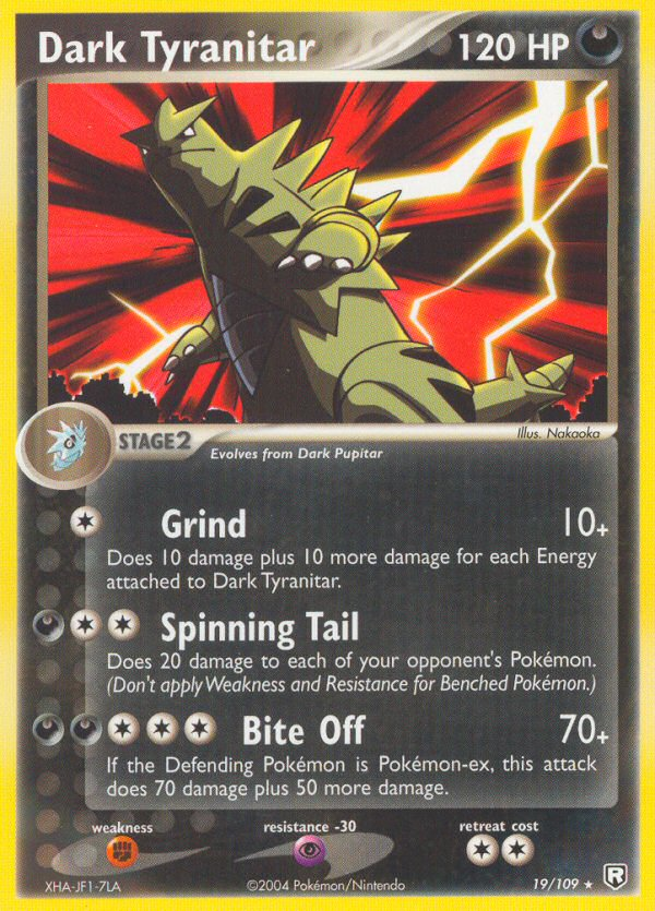 Dark Tyranitar (19/109) [EX: Team Rocket Returns] | Fandemonia Ltd