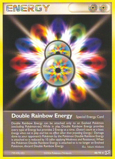 Double Rainbow Energy (88/95) [EX: Team Magma vs Team Aqua] | Fandemonia Ltd